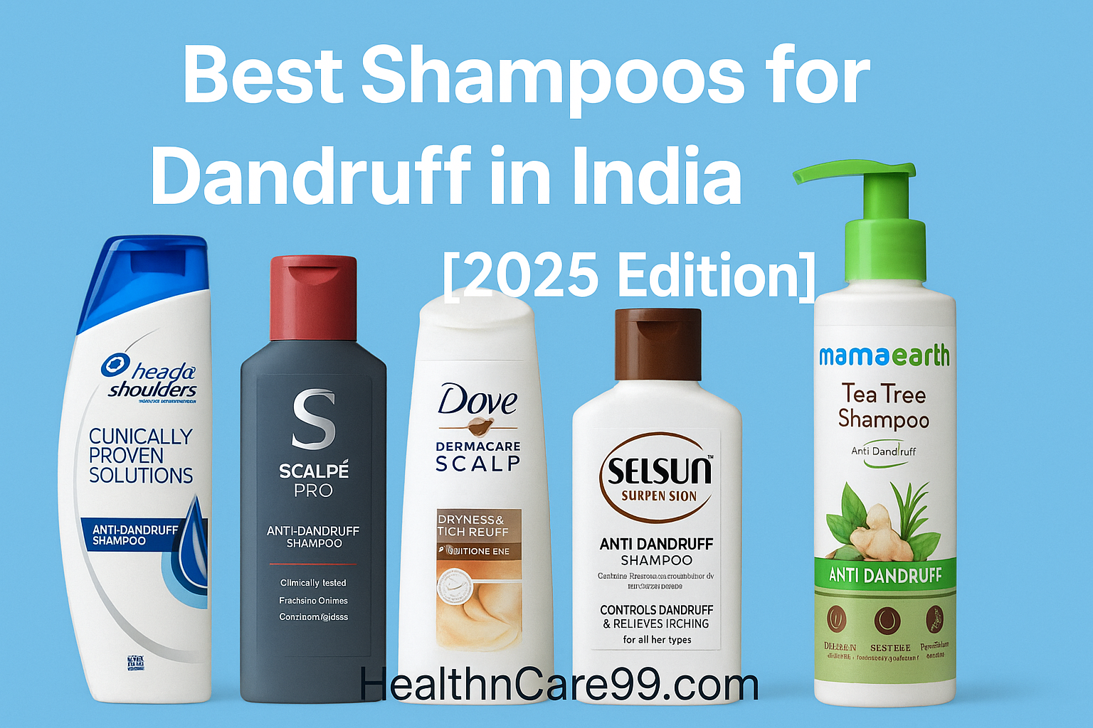 Best Shampoo for dandruff