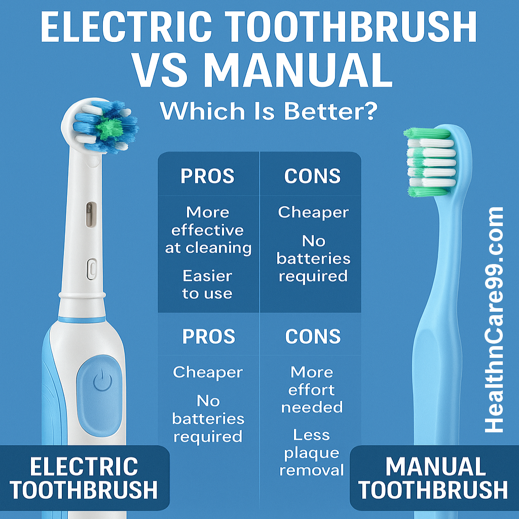 Electric Toothbrush Vs Manual