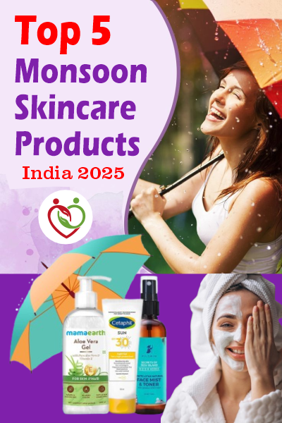 Best monsoon skincare products India 2025 on Amazon.in for radiant skin