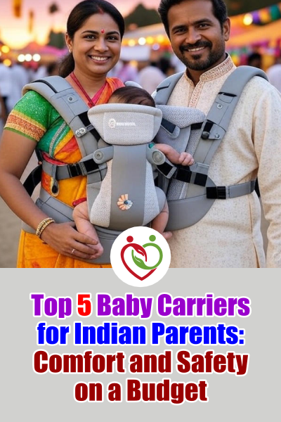 Top 5 Baby Carriers for Indian Parents Comfort and Safety on a Budget