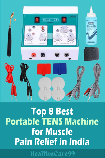 Top 8 Best Portable TENS Machine for Muscle Pain Relief in India