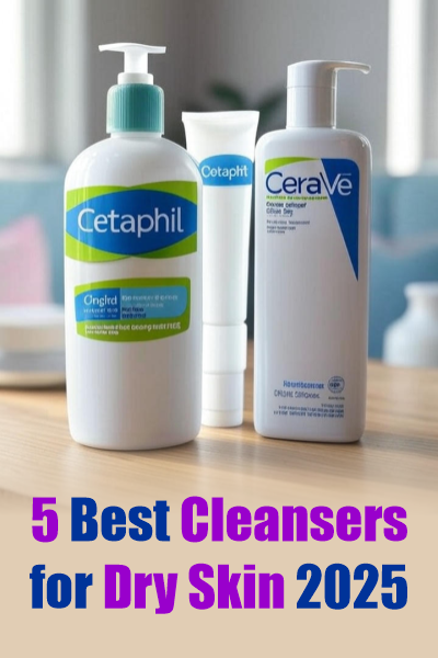 5 Best Cleansers for Dry Skin 2025