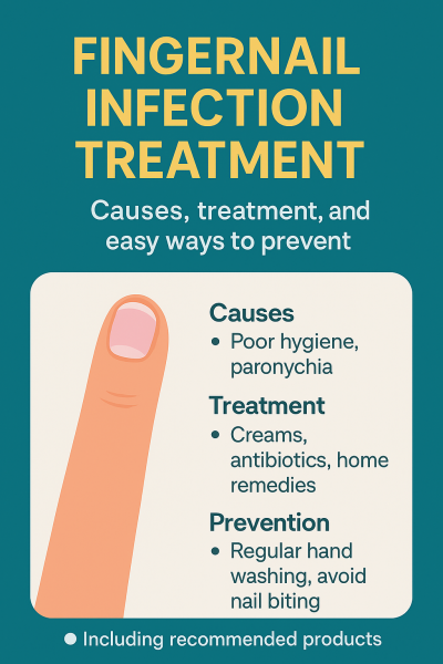 Finger Nail Infection Treatment – Causes, Remedies & Prevention Tips
